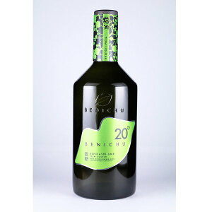 微糖 梅酒 BENICHU 20° 750ml ベニチュー 20度 アルコール分 20% 産地直送 ソムリエコーディネート 福井 香料無添加 若狭三方ビバレッジ 送料無料 osk