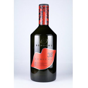 ノンシュガー 梅酒 BENICHU38° 750ml ベニチュー38度 アルコール分 38% 産地直送 福井県産 紅映梅 無糖 香料無添加 若狭三方ビバレッジ 送料無料 osk