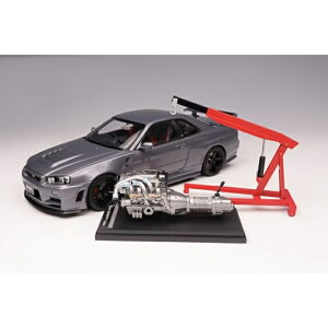 �y���������E365�������o�ׁz ���[�^�[�w���b�N�X 1/18 ���Y �X�J�C���C�� GT-R R34 �j�X�� CRS�d�l �K�����^���b�N �~�j�J�[ �󏭎Ԏ� �c��͂� MOTORHELIX Nissan GTR NISMO CRS [ ��������K�ɁA�J�[�p�i