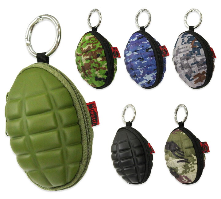 楽天市場 グレネードシェイプキー コインケース キーケース 小銭入れ コインケース 手榴弾 ミリタリー おしゃれ かっこいい メンズ Motif Ar Gskcc Hys U S Junkyard