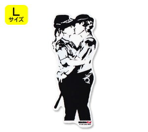 oNV[ XebJ[ V[ p\R EH[XebJ[   X[cP[X CeA AEghA Lv  BRANDALISED BANKSY Kissing Girl Cops TCYL y[OKzQSC-BN