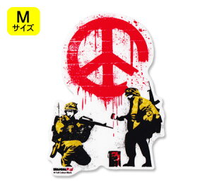 oNV[ XebJ[ V[ p\R EH[XebJ[   X[cP[X CeA AEghA Lv  BRANDALISED BANKSY CND Soldiers TCYM y[OKzQSC-BNK005M