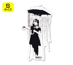 oNV[ XebJ[ V[ p\R EH[XebJ[   X[cP[X CeA AEghA Lv  BRANDALISED BANKSY Umbrella Girl TCYS y[OKzQSC-BNK006