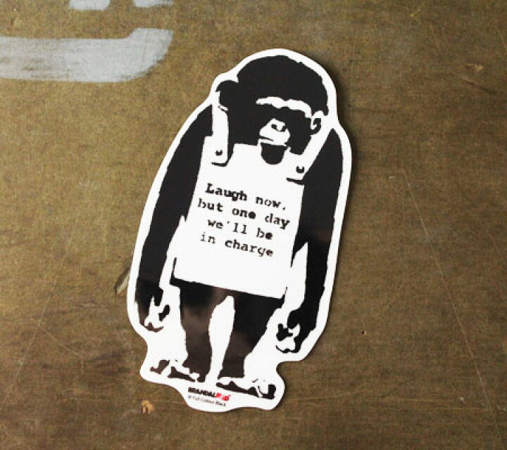 楽天市場 バンクシー ステッカー シール パソコン ウォールステッカー おしゃれ かっこいい スーツケース インテリア アウトドア キャンプ 車 Brandalised Banksy Do Nothing Monkeysign サイズxl メール便ok Sc Bnk007xl Gen U S Junkyard 楽天市場 バンクシー ステッカー シール パソコン ウォールステッカー おしゃれ かっこいい スーツケース インテリア アウトドア キャンプ 車 Brandalised Banksy Do Nothing Monkeysign サイズxl メール便ok Sc Bnk007xl Gen U S Junkyard