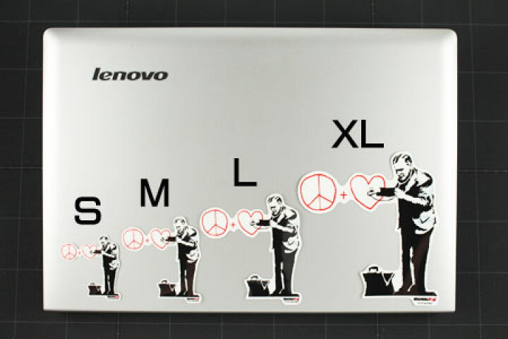 楽天市場 バンクシー ステッカー シール パソコン ウォールステッカー おしゃれ かっこいい スーツケース インテリア アウトドア キャンプ 車 Brandalised Banksy Sf Doctor サイズm メール便ok Sc Bnk011m Gen U S Junkyard