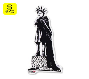 oNV[ XebJ[ V[ p\R EH[XebJ[   X[cP[X CeA AEghA Lv  BRANDALISED BANKSY Liberty Girl TCYS y[OKzQSC-BNK014S