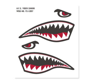 ミリタリー ステッカー アメリカン 車 おしゃれ かっこいい アウトドア スーツケース バイク カーステッカー 戦闘機 アメリカ軍 US AIR FORCE エアフォース ノーズアート AIR FIGHTER SYMBOLS タイガ