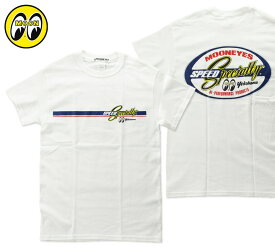 ムーンアイズ Tシャツ メンズ 半袖 アメカジ おしゃれ かっこいい かわいい ホットロッド レーシング モーター MOONEYES Speed Specialty 【メール便OK】＿TS-TM252WH-MON