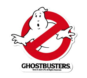ゴーストバスターズ ステッカー アメリカン 映画 おしゃれ かっこいい キャラクター アメリカ スマホ 車 バイク アウトドア キャンプ スーツケース GHOSTBUSTERS ロゴ02 【メール便OK】_SC-GSB002-G