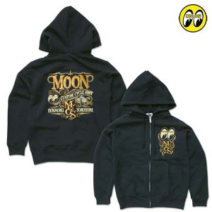 [ACY p[J[ Y   AJW oCN  ~ H N AJ MOONEYES MOON Custom Cycle Shop Wbvt[fB[QAP-MQS152BK-MON