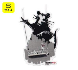 oNV[ XebJ[ V[ X}z EH[XebJ[   X[cP[X CeA AEghA Lv  oCN BRANDALISED BANKSY Gantry Rat TCYSQSC-BNK065S-GEN