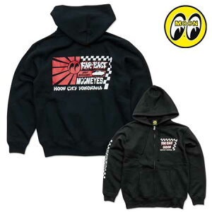 [ACY p[J[ Y   AJW A oCN zbgbh ~ H N AJ MOONEYES FAR-EAST MOON Wbvt[fB[QAP-SM294BK-MON