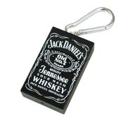 タバコBOX 携帯灰皿 キーホルダー 面白い おしゃれ 便利 アメリカン雑貨 JACK DANIEL'S 【メール便OK】＿…
