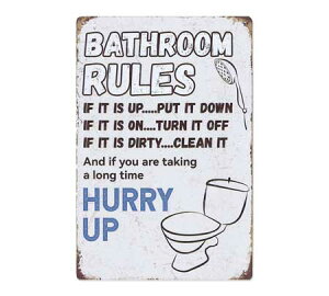 gC̃[ uLŔ TCv[g  ʔ AeB[N g  TC{[h K[W CeA   AJG A4 BATHROOM RULES y[OKzQSP-AVS