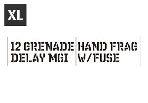 XeVV[g XeVv[g XeV At@xbg AJ ~^[ DIY Ri AJG vX`bN NCbNXeV TCYXL 12 GRENADE HAND FRAG nhO