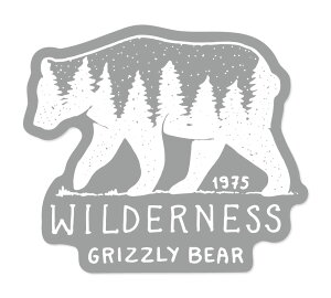 yAEgbgZ[(󂠂菤i)z XebJ[ AEghA Lv  AJ  X[cP[X N} F  FOREST CAMP DECALS GRIZZLY