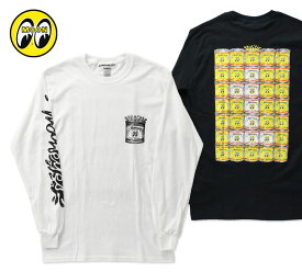 ムーンアイズ Tシャツ メンズ 長袖 アメカジ おしゃれ かっこいい ホットロッド レーシング モーター MOONEYES MOON ペイントカン ロングスリーブ Tシャツ 【メール便OK】＿TS-TML750-MON