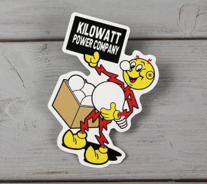 スタンププリント レディキロワット Reddy Kilowatt レディ 