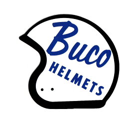 ブコ ステッカー 車 バイク アメリカン おしゃれ かっこいい レーシング カーステッカー BUCO HELMETS 【メール便OK】＿SC-MS023-FEE