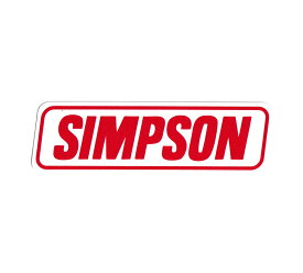 シンプソン ステッカー 車 バイク アメリカン おしゃれ かっこいい レーシング カーステッカー SIMPSON 【メール便OK】＿SC-MS031-FEE