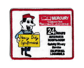 マーキュリー ワッペン アイロン アメリカン アメカジ おしゃれ かっこいい ワークスタイル 企業系 カンパニー系 ジャケット トートバッグ MERCURY WORKER Mr.T 【メール便OK】＿MC-ME053325-MCR