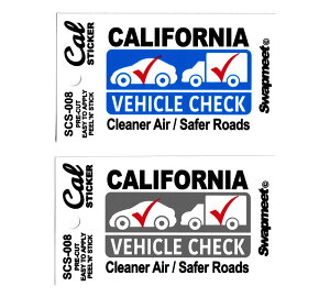 �X�e�b�J�[ �� �A�����J�� ������� ���������� �A�����J���G�� Swapmeet Cal STICKER VEHICLE CHECK �ԗ��_�� �y���[����OK�z�QSC-SCS008-HBT