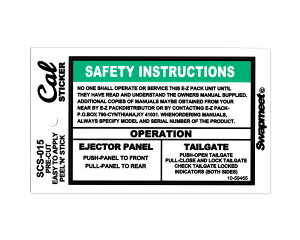 �X�e�b�J�[ �� �A�����J�� ������� ���������� �A�����J���G�� Swapmeet Cal STICKER SAFETY INSTRUCTIONS ���S��̎���� �y���[����OK�z�QSC-SCS015-HBT