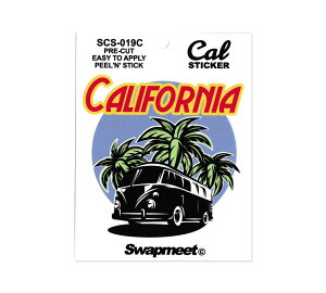 �X�e�b�J�[ �� �A�����J�� ������� ���������� �A�����J���G�� Swapmeet Cal STICKER CALIFORNIA ���S�� �y���[����OK�z�QSC-SCS019C-HBT
