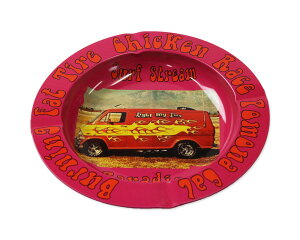 灰皿 マルチトレー 小物入れ おしゃれ かっこいい ヒッピー アメリカ アメリカン雑貨 ADVERTISING ASHTRAY FATTIRE 【メール便OK】_SM-FATTIRE-SHO