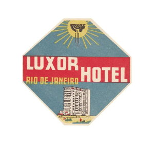 XebJ[ ze g re[W   X[cP[X L[P[X s AJG Be[WzeYXebJ[ VINTAGE HOTELS STICKER 47 uW IfWl