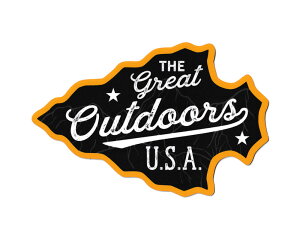 XebJ[ AEghA Lv AJ   킢  oCN AJG Vintage Outdoor Budges U.S.A.Qy[OKzSC-VOB030-AHD