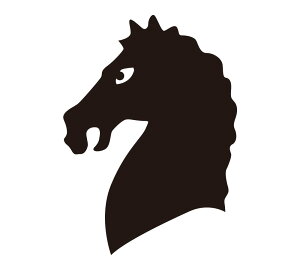 ミリタリー ステッカー アメリカン 車 おしゃれ かっこいい スーツケース アウトドア キャンプ バイク ヘルメット カーステッカー 転写ステッカー ホース 【メール便OK】_SC-MLMS020-AHD