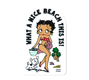 xeBEu[v XebJ[  킢 LN^[ AJ nCA  oCN m[gp\R AJG BETTY BOOP WHAT A NICE BEACH y[OKzQSC-ST-SLBT03-SHO