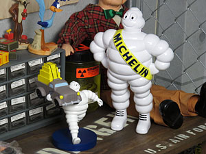 ミシュラン フィギュア ミシュランマン ビバンダム Michelin アメリカ 雑貨 アメリカン雑貨 スタンダードビブ＿FG-180019-M2S |  U.S. JUNKYARD