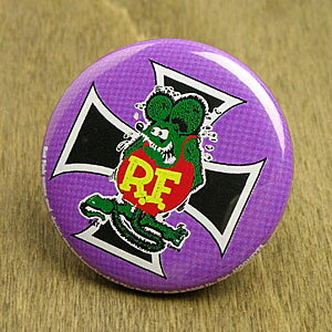 ���b�g�t�B���N �ʃo�b�` �L�����N�^�[ �A�����J �z�b�g���b�h RAT FINK �p�[�v���N���X �y���[����OK�z�QBC-RA107PC-MON