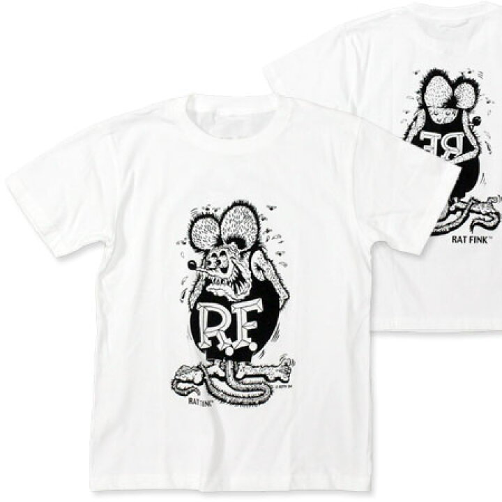 楽天市場】ラットフィンク Tシャツ RAT FINK モノフィンク ホワイト 