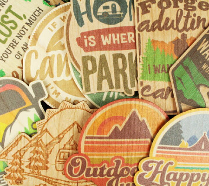 楽天市場 ステッカー アウトドア アメリカン おしゃれ スーツケース 車 バイク かっこいい カーステッカー アメリカン雑貨 ウッドステッカー Home メール便ok Sc Sysy12r Trl U S Junkyard