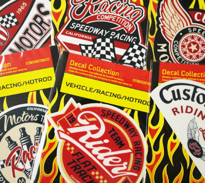 楽天市場 ステッカー アメリカン おしゃれ 車 バイク かっこいい ホットロッド カスタム レーシング カーステッカー California Racing Badges Race Team メール便ok Sc Crb6504 Ahd U S Junkyard