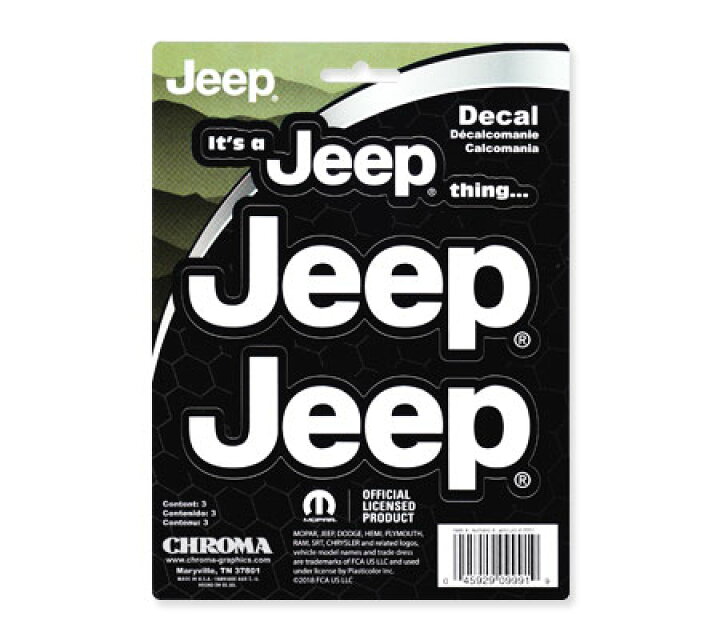 楽天市場 Jeep ジープ ステッカー アメリカン 車 おしゃれ かっこいい アメ車 カーステッカー 3pセット メール便ok Sc Da9991 Mon U S Junkyard
