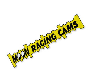 ムーンアイズ ステッカー アメリカン 車 ガレージ おしゃれ かっこいい カーステッカー アメ車 ホットロッド MOONEYES MOON RACING CAMS サイズL_SC-DM014-MON