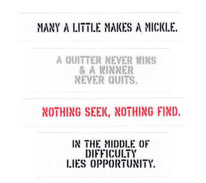 楽天市場 ステッカー ミリタリー アメリカン 車 バイク ステンシル ことわざ おしゃれ かっこいい 転写 世田谷ベース カーステッカー 4pセット A 10pst メール便ok Sc Pstcsa Sxw U S Junkyard