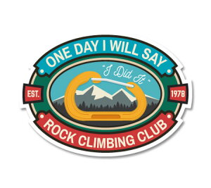 XebJ[ bNNC~O {_O AEghA AJ  X[cP[X  oCN  Lv X|[c J[XebJ[ R ROCK CLIMBING EMBLEM ONE DAY y[OK