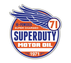 XebJ[ AJ   oCN  IC J[XebJ[ cJx[X Vintage Motoroil Signs SUPERDUTY y[OKzQSC-VMS003-AHD