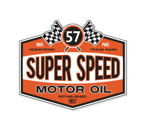 XebJ[ AJ   oCN  IC J[XebJ[ cJx[X Vintage Motoroil Signs SUPER SPEED y[OKzQSC-VMS006-AHD