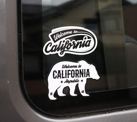楽天市場 ステッカー アメリカン おしゃれ かっこいい 車 カリフォルニア アウトドア キャンプ スーツケース カーステッカー Welcome To California Decal ロゴ サイズm メール便ok Sc Wcr1851m Ahd U S Junkyard