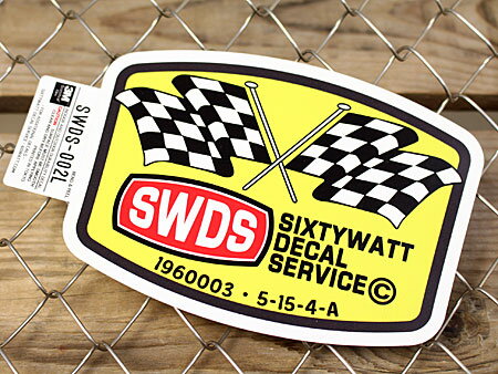 楽天市場 ステッカー 車 アメリカン 世田谷ベース かっこいい シックスティーワット カーステッカー サイズl メール便ok Sc Swds002l Sxw U S Junkyard