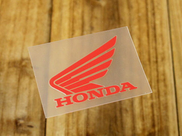 楽天市場 ステッカー ホンダ 車 アメリカン おしゃれ バイク ヘルメット かっこいい カーステッカー Honda 転写式 ウイング レッド 左向き メール便ok Sc R315 Tms U S Junkyard