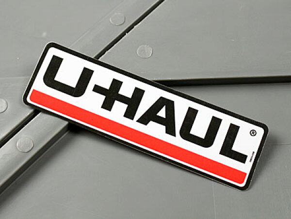 ステッカー U-ホール U-HAUL 車 バイク アメリカン かっこいい カーステッカー トラック トレーラー 【メール便OK】＿SC-MS052-FEE