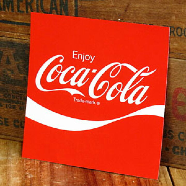 楽天市場 コカコーラ ステッカー グッズ 車 アメリカン おしゃれ バイク ヘルメット かっこいい カーステッカー Enjoy Coca Cola メール便ok Sc Ccba16 Lfs U S Junkyard