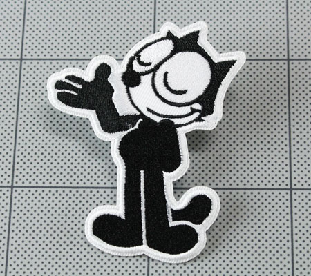 楽天市場 フィリックス ザ キャット ワッペン アイロン キャラクター アメリカ フィリックス グッズ 雑貨 おしゃれ 猫 アメカジ アメリカン雑貨 Felix The Cat Shut メール便ok Wp Kgazf449g Mon U S Junkyard